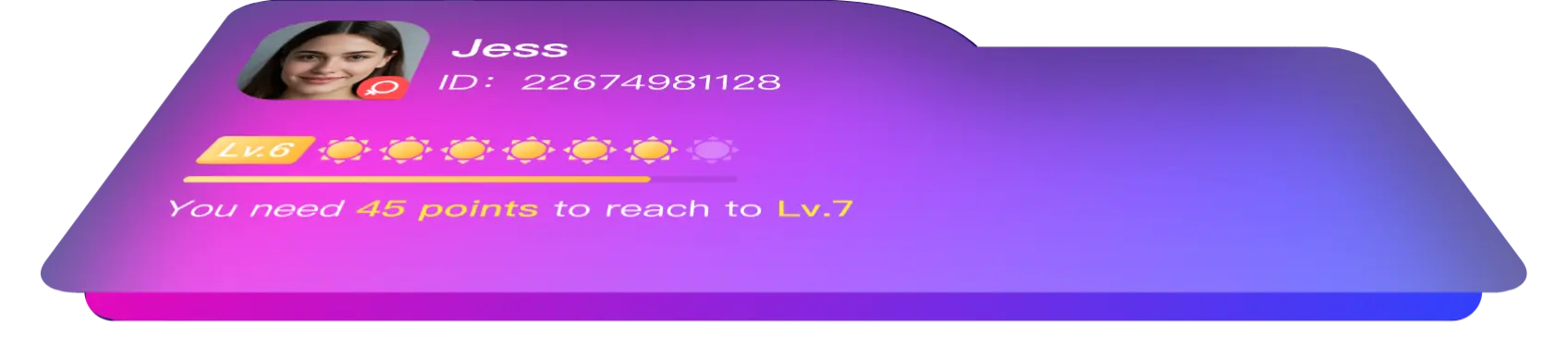 BitSky Mobile App Card Preview